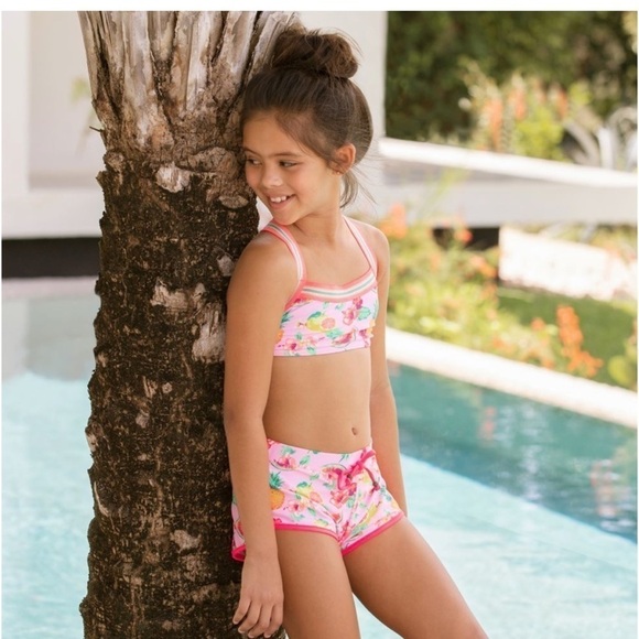 SUNUVA Aloha swim suit with shorts 5/6 - Picture 1 of 7